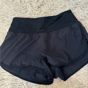 Lululemon Athletica Black Athletic Shorts for Performance
